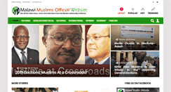 Desktop Screenshot of malawimuslims.com