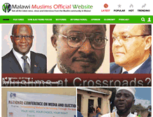 Tablet Screenshot of malawimuslims.com